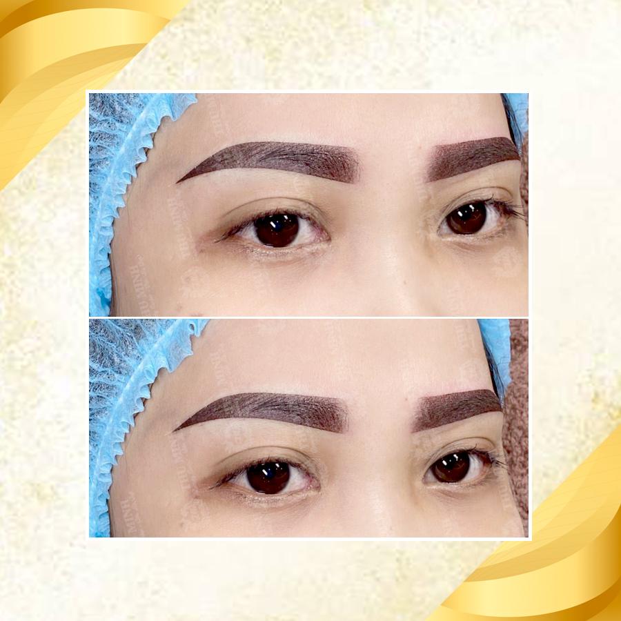 Tất tần tật những điều cần biết về phun chân mày tán bột